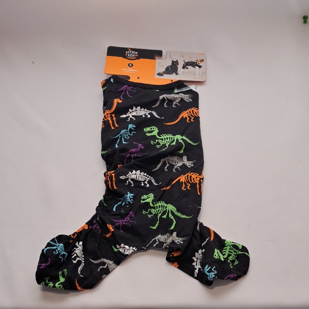 Vibrant Dinosaur Print Pet Outfit
